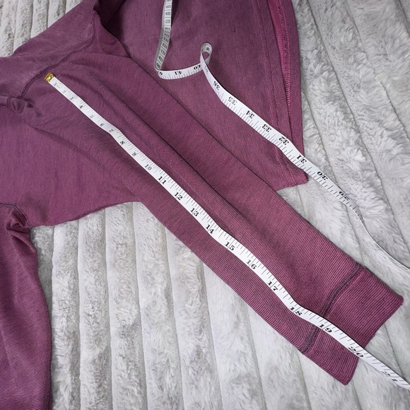 VTG Patagonia Sz Medium Capilene‎ Base Layer 1/4 Zip Shirt Thermal Pink USA Made - Picture 6 of 8